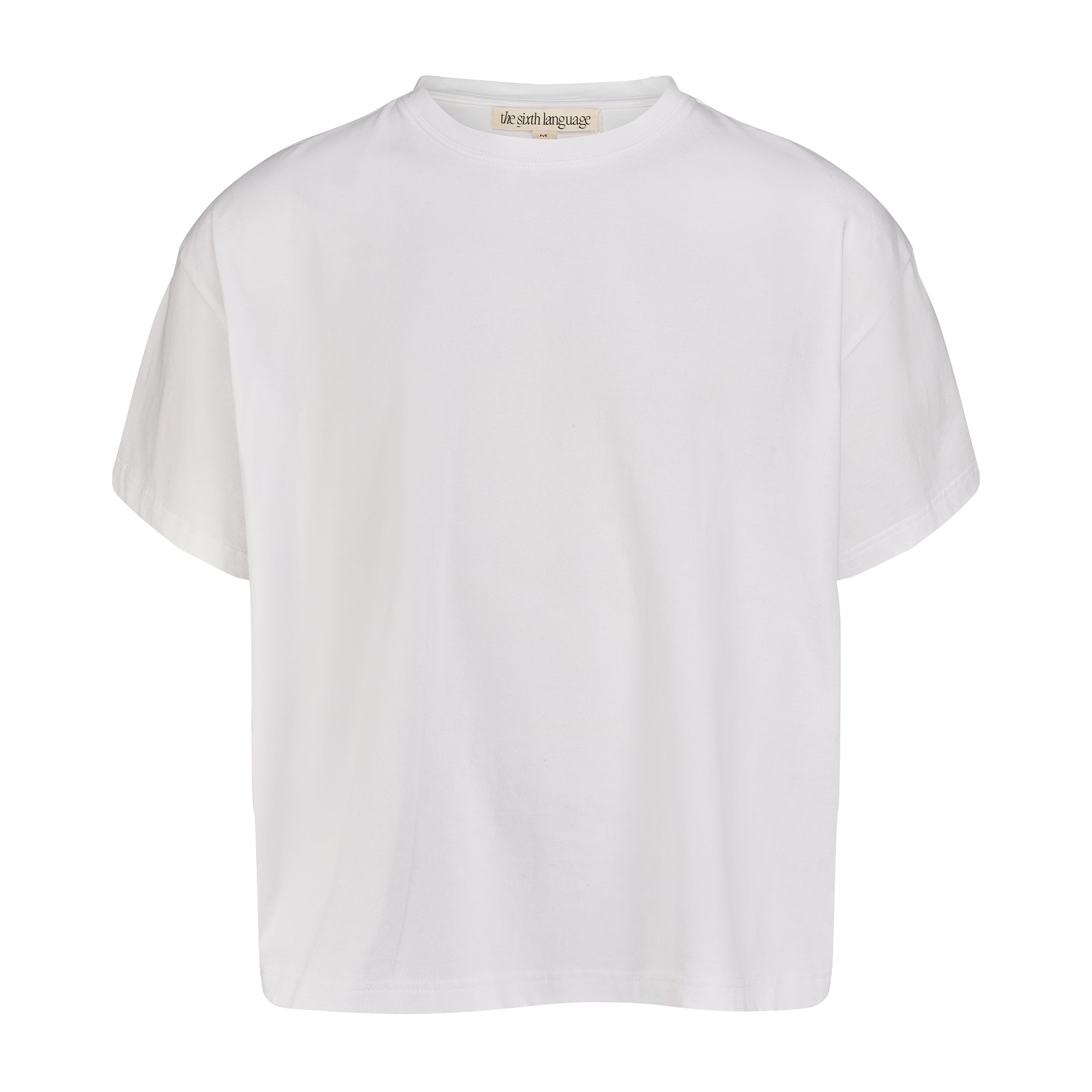 the intro t-shirt | White Oversized Graphic Unisex Cotton T-Shirt