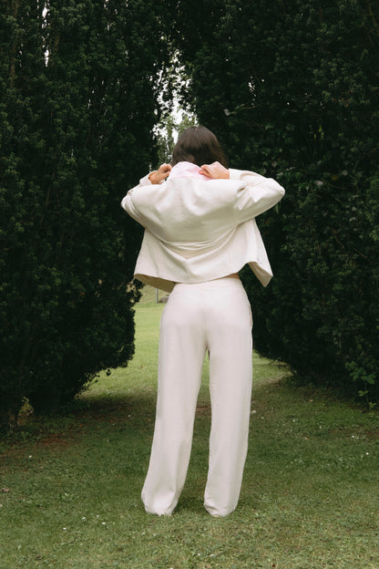 the apartment pants pale ecru