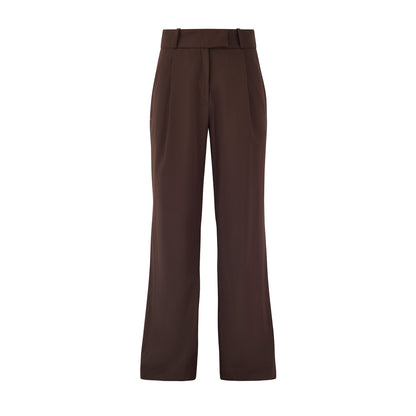 the sonder suit trousers chocolate