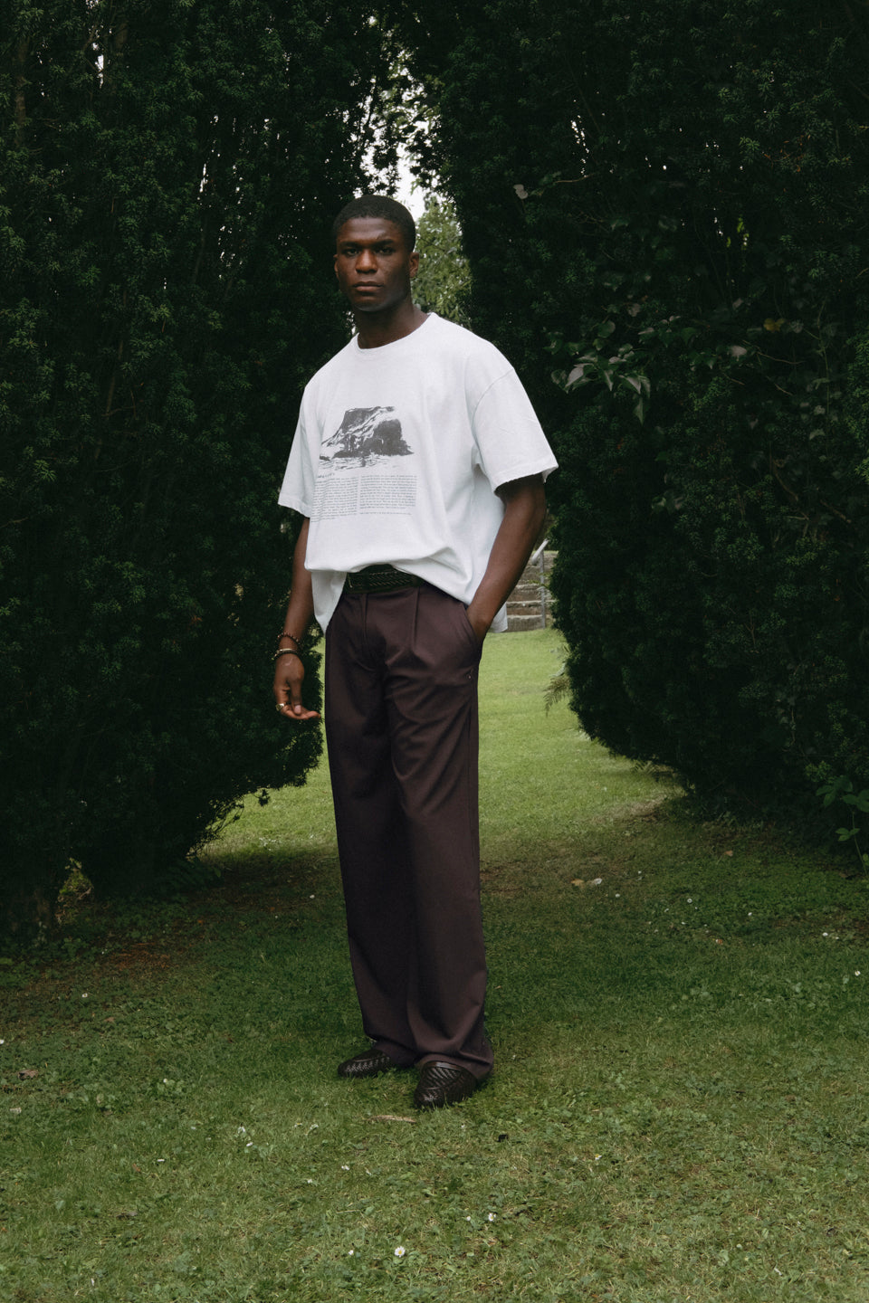 the sonder suit trousers chocolate